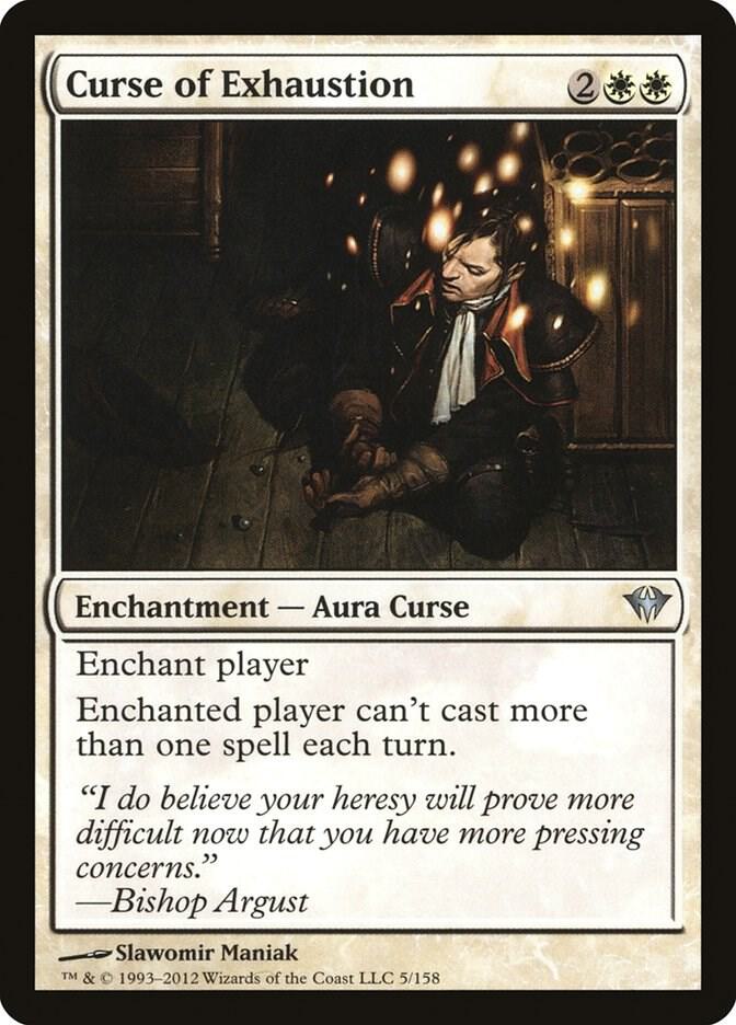 Curse of Exhaustion [Dark Ascension] 5