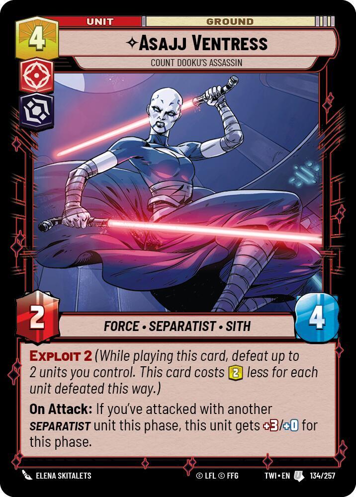 Asajj Ventress - Count Dooku's Assassin [Twilight of the Republic] 134/257