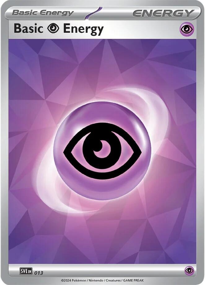 Basic Psychic Energy - 013 [SVE: Scarlet & Violet Energies] 013