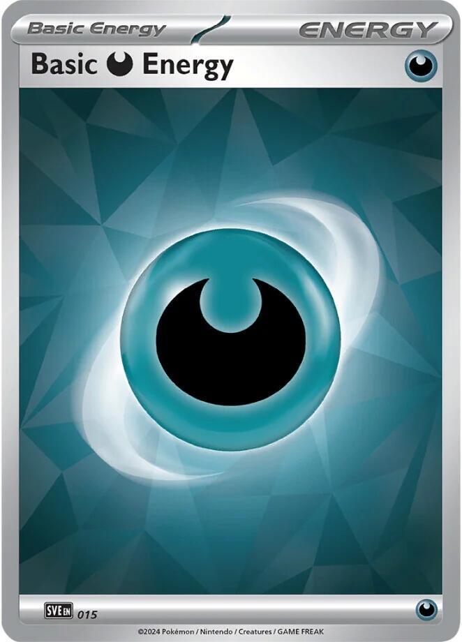 Basic Darkness Energy - 015 [SVE: Scarlet & Violet Energies] 015