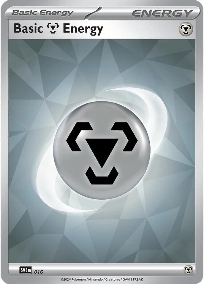 Basic Metal Energy - 016 [SVE: Scarlet & Violet Energies] 016