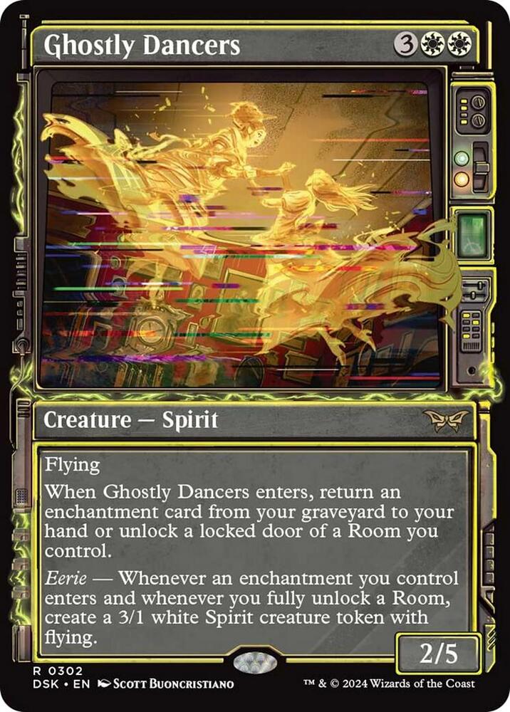 Ghostly Dancers (Showcase) [Duskmourn: House of Horror] 302
