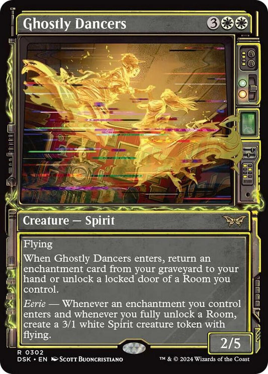 Ghostly Dancers (Showcase) [Duskmourn: House of Horror] 302