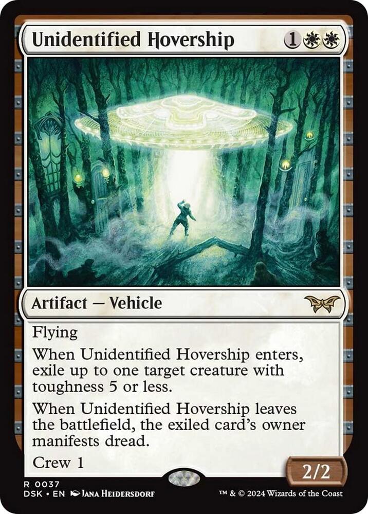 Unidentified Hovership [Duskmourn: House of Horror] 37
