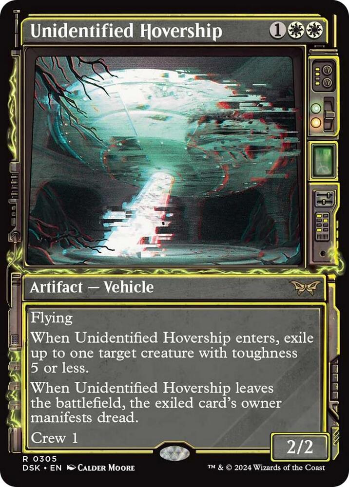 Unidentified Hovership (Showcase) [Duskmourn: House of Horror] 305