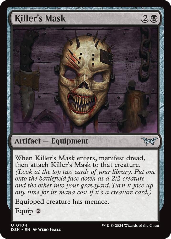 Killer's Mask [Duskmourn: House of Horror] 104