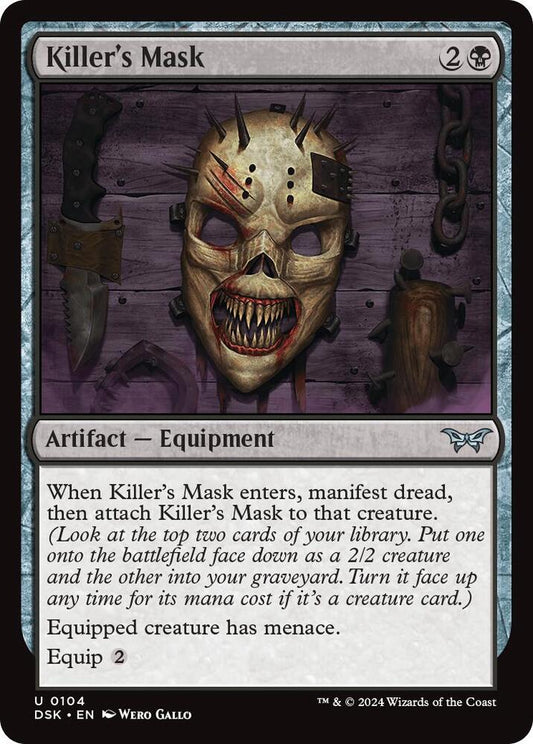 Killer's Mask [Duskmourn: House of Horror] 104