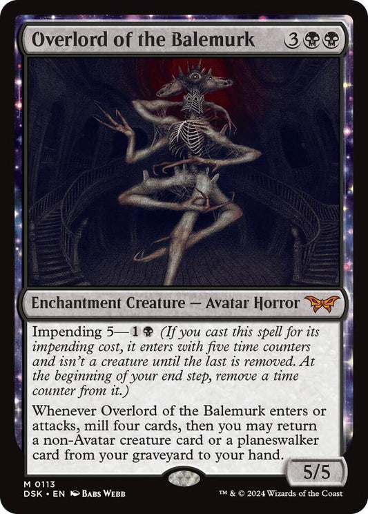 Overlord of the Balemurk [Duskmourn: House of Horror] 113