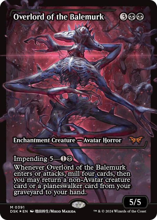 Overlord of the Balemurk (Showcase) [Duskmourn: House of Horror] 391
