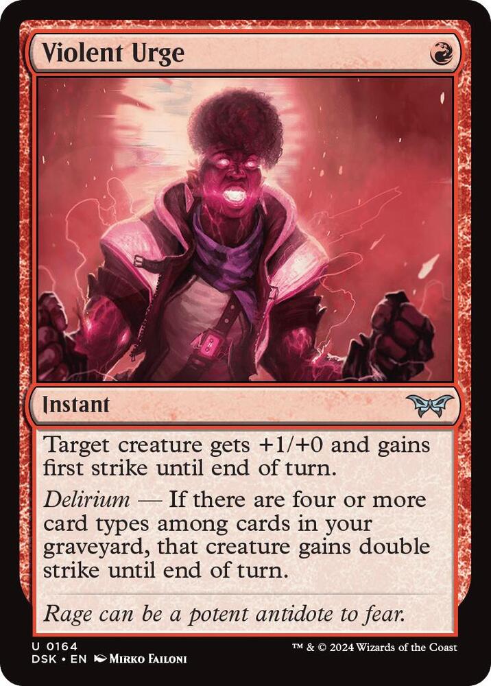 Violent Urge [Duskmourn: House of Horror] 164