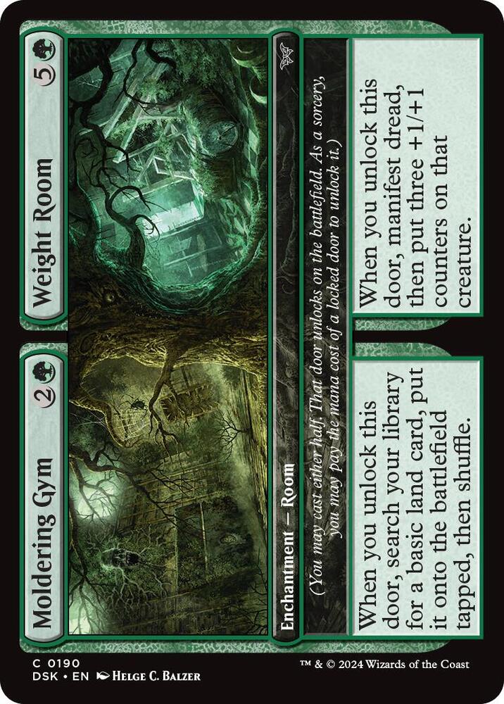 Moldering Gym // Weight Room [Duskmourn: House of Horror] 190