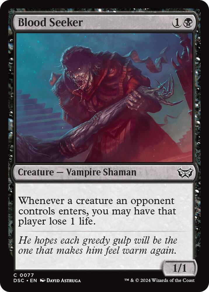 Blood Seeker [Commander: Duskmourn: House of Horror] 77
