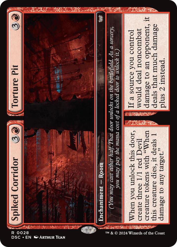Spiked Corridor // Torture Pit [Commander: Duskmourn: House of Horror] 28