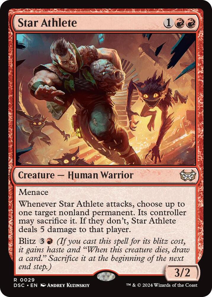 Star Athlete [Commander: Duskmourn: House of Horror] 29