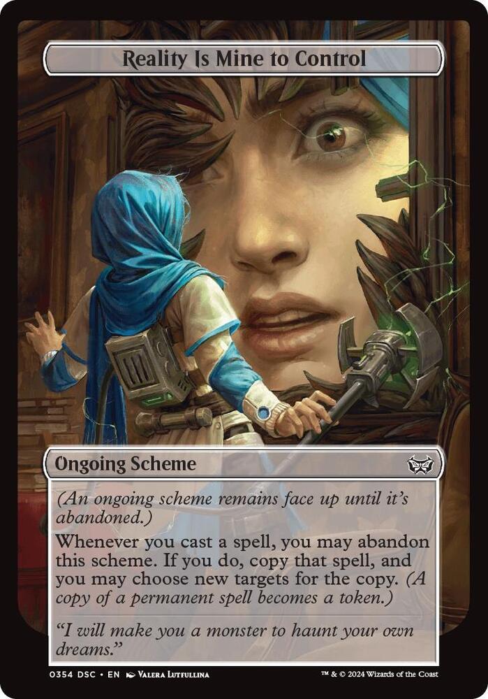 Reality Is Mine to Control (Full Art) [Archenemy: Duskmourn] 354