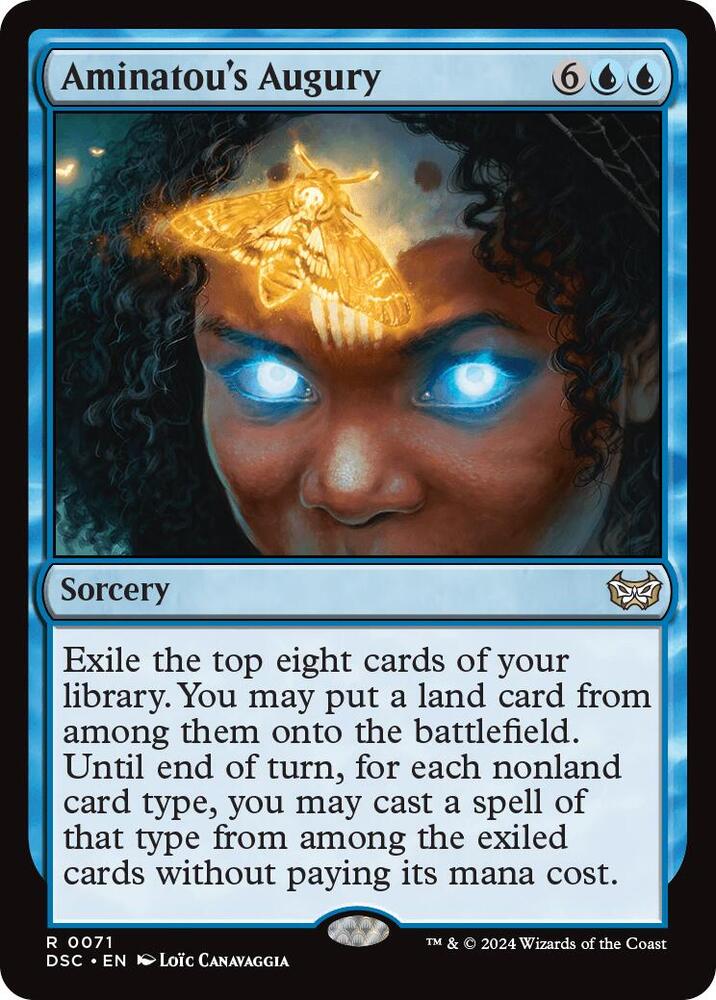 Aminatou's Augury [Commander: Duskmourn: House of Horror] 71