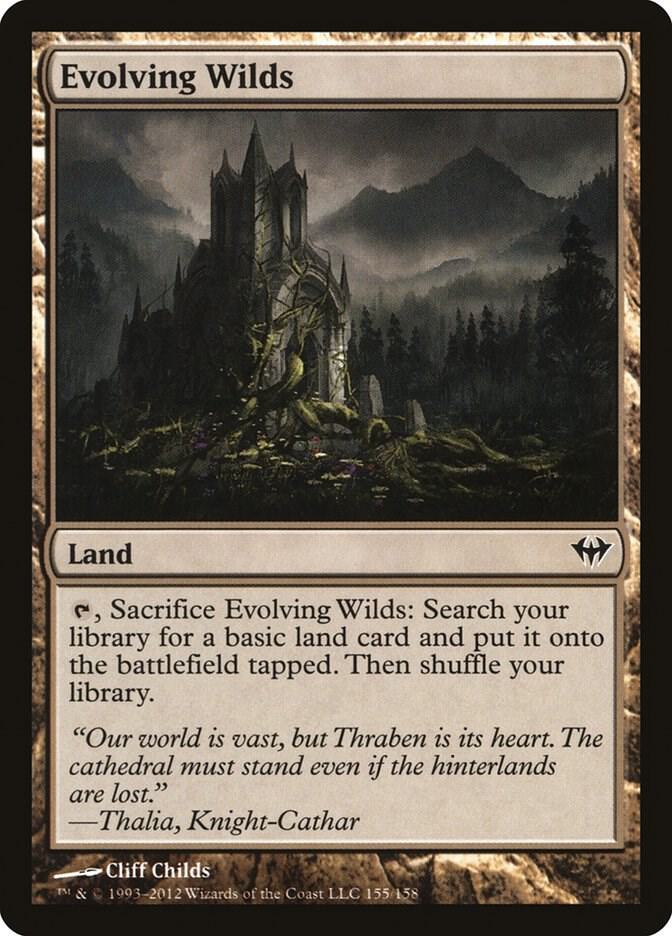 Evolving Wilds [Dark Ascension] 155
