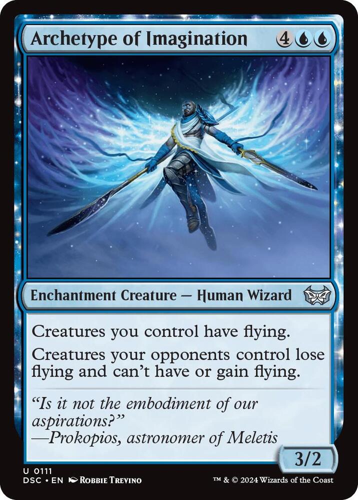 Archetype of Imagination [Commander: Duskmourn: House of Horror] 111