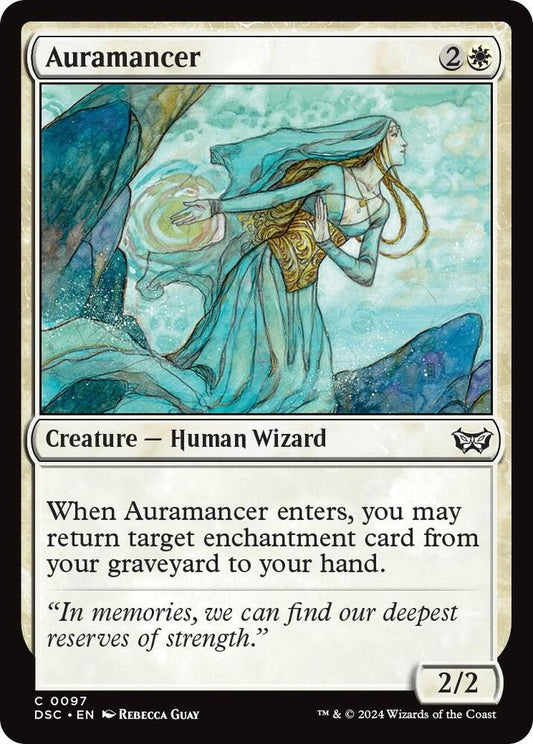 Auramancer [Commander: Duskmourn: House of Horror] 97