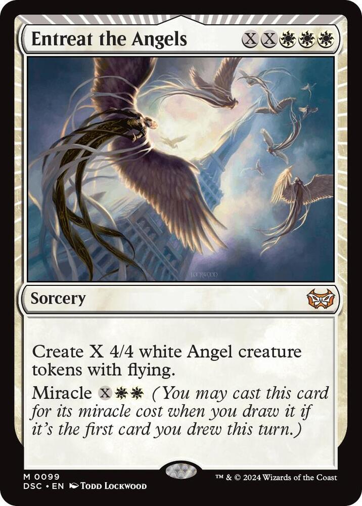 Entreat the Angels [Commander: Duskmourn: House of Horror] 99