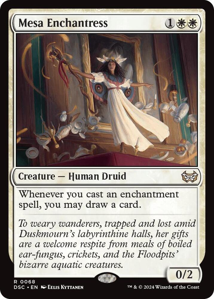 Mesa Enchantress [Commander: Duskmourn: House of Horror] 68