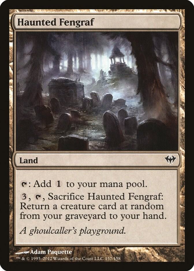 Haunted Fengraf [Dark Ascension] 157