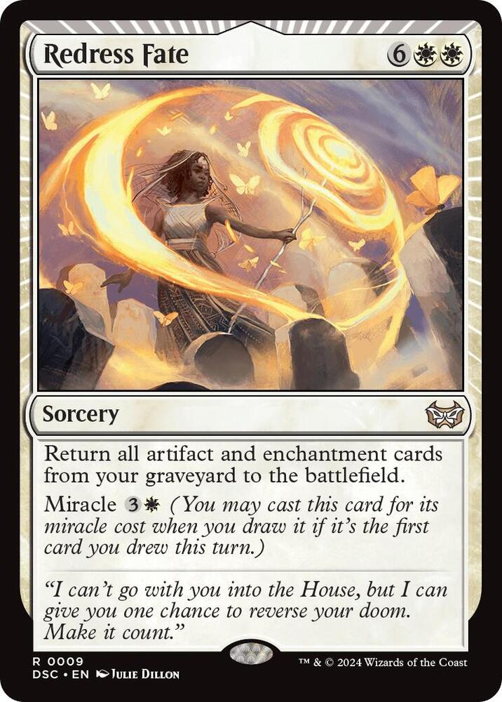 Redress Fate [Commander: Duskmourn: House of Horror] 9
