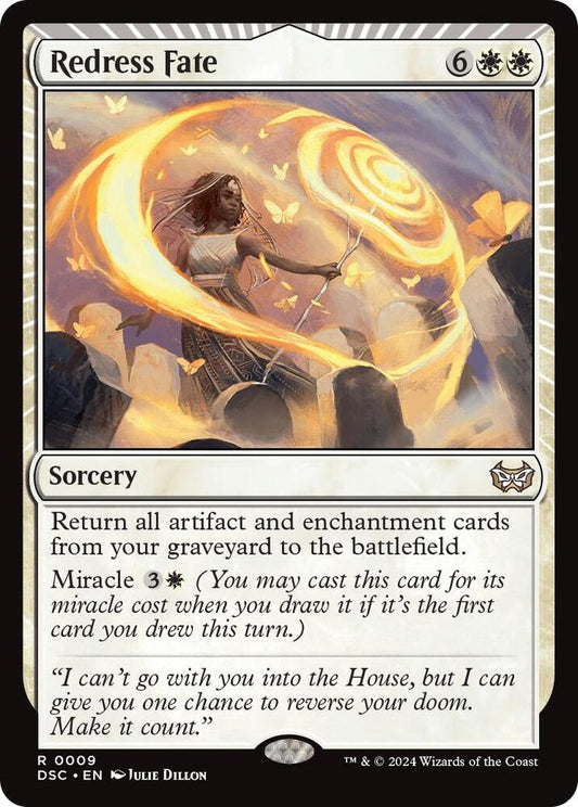Redress Fate [Commander: Duskmourn: House of Horror] 9