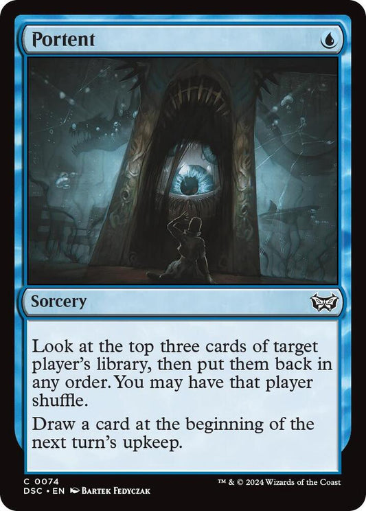 Portent [Commander: Duskmourn: House of Horror] 74