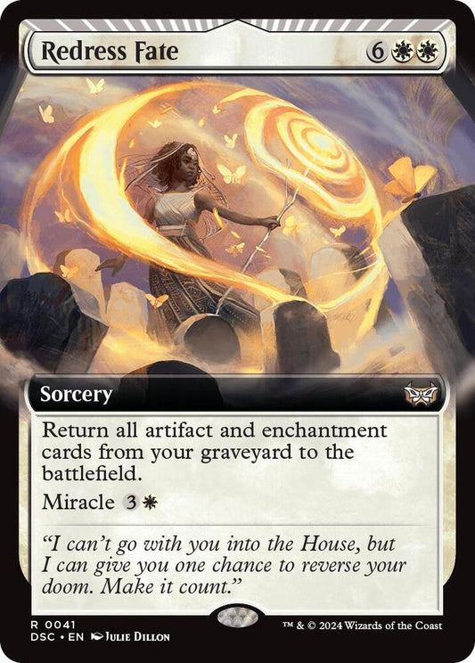 Redress Fate (Extended Art) [Commander: Duskmourn: House of Horror] 41