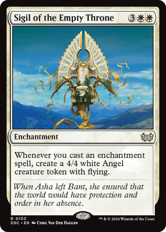 Sigil of the Empty Throne [Commander: Duskmourn: House of Horror] 103