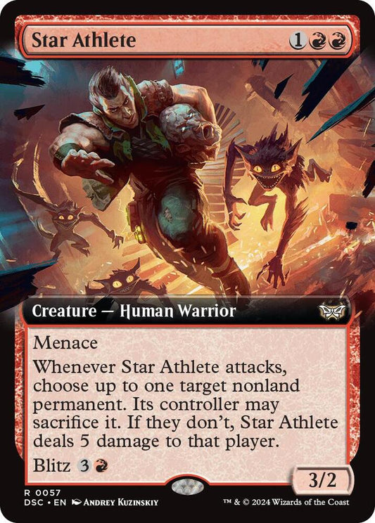 Star Athlete (Extended Art) [Commander: Duskmourn: House of Horror] 57
