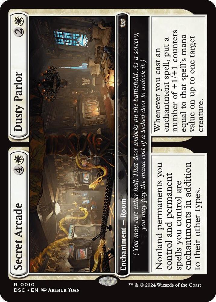 Secret Arcade // Dusty Parlor [Commander: Duskmourn: House of Horror] 10