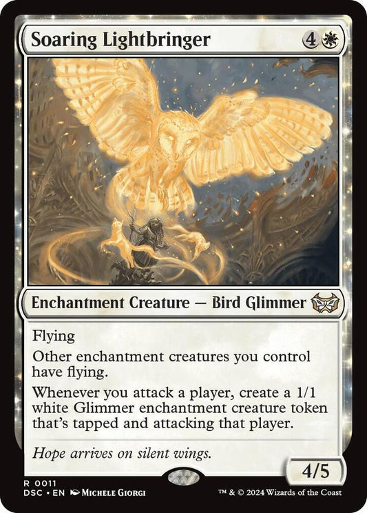 Soaring Lightbringer [Commander: Duskmourn: House of Horror] 11