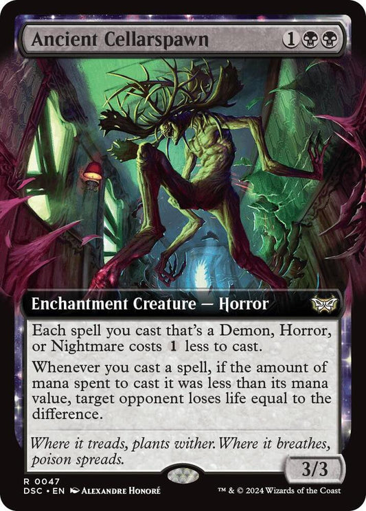 Ancient Cellarspawn (Extended Art) [Commander: Duskmourn: House of Horror] 47