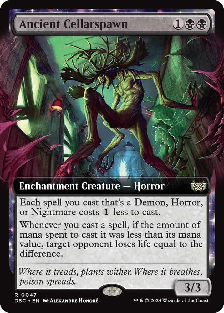 Ancient Cellarspawn (Extended Art) [Commander: Duskmourn: House of Horror] 47