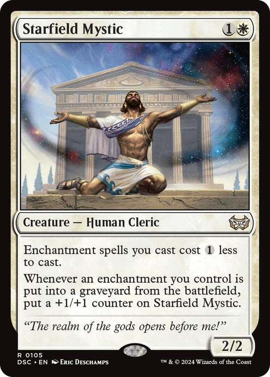 Starfield Mystic [Commander: Duskmourn: House of Horror] 105