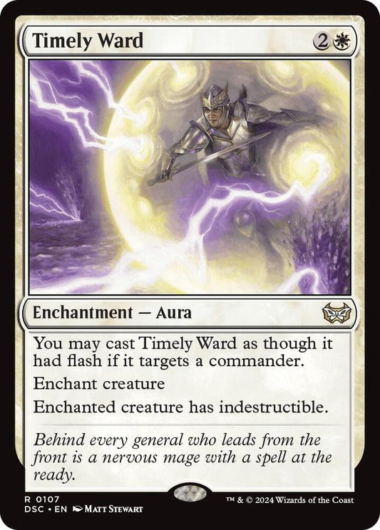 Timely Ward [Commander: Duskmourn: House of Horror] 107