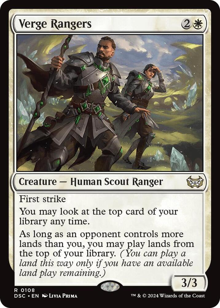 Verge Rangers [Commander: Duskmourn: House of Horror] 108