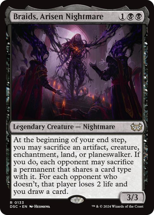 Braids, Arisen Nightmare [Commander: Duskmourn: House of Horror] 133