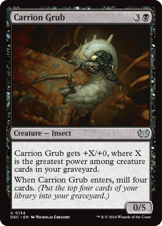 Carrion Grub [Commander: Duskmourn: House of Horror] 134