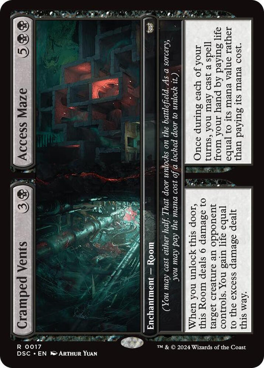 Cramped Vents // Access Maze [Commander: Duskmourn: House of Horror] 17