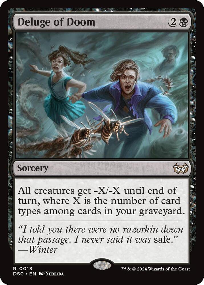 Deluge of Doom [Commander: Duskmourn: House of Horror] 18