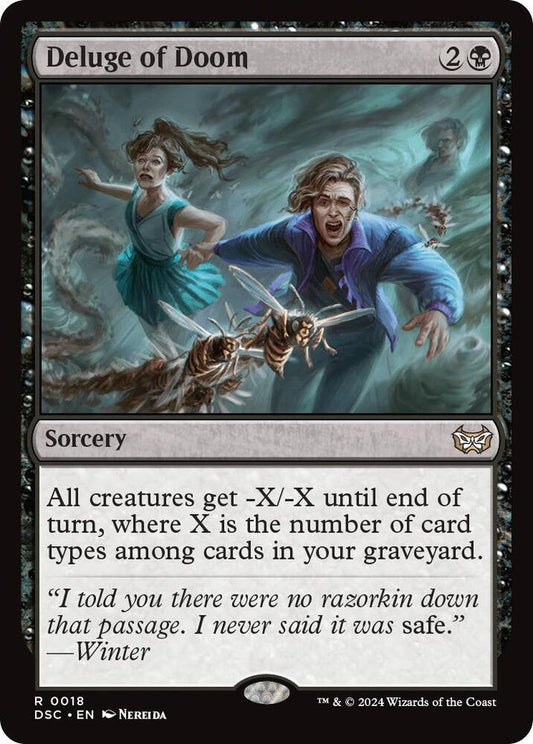 Deluge of Doom [Commander: Duskmourn: House of Horror] 18