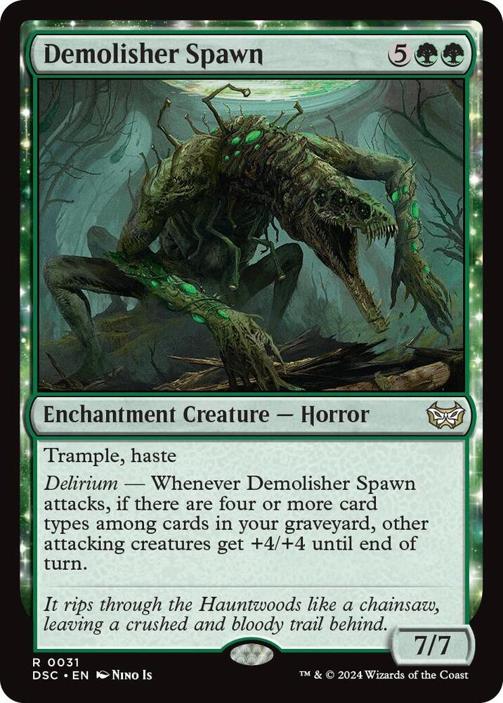Demolisher Spawn [Commander: Duskmourn: House of Horror] 31