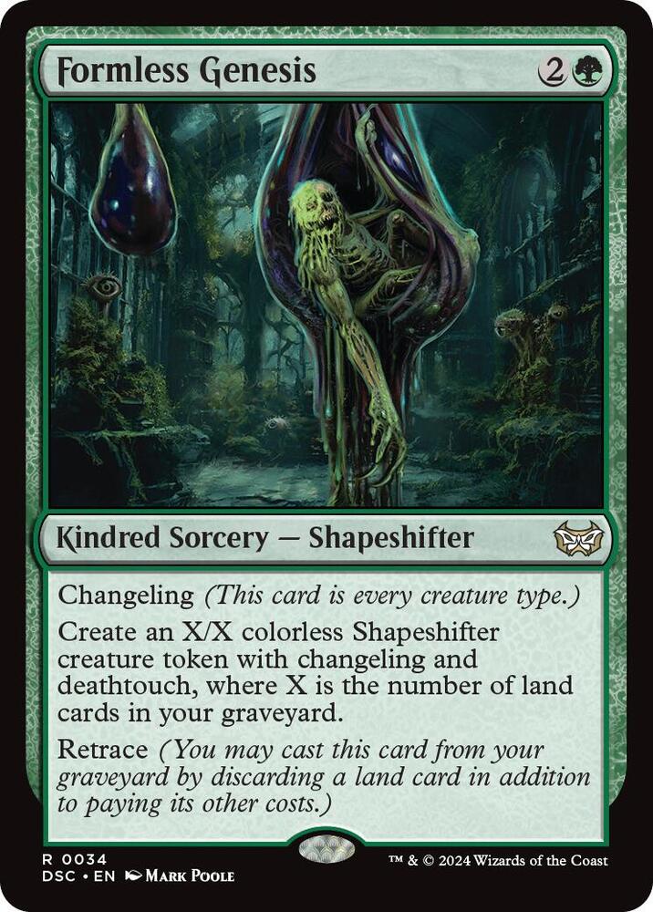 Formless Genesis [Commander: Duskmourn: House of Horror] 34
