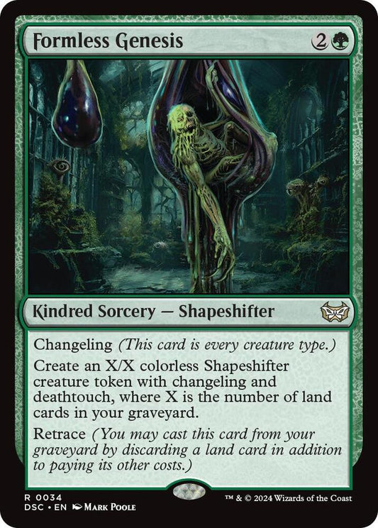 Formless Genesis [Commander: Duskmourn: House of Horror] 34