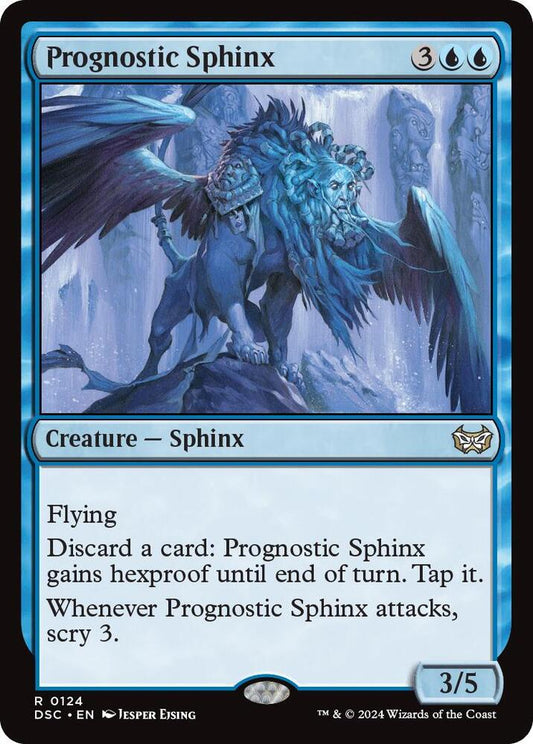 Prognostic Sphinx [Commander: Duskmourn: House of Horror] 124