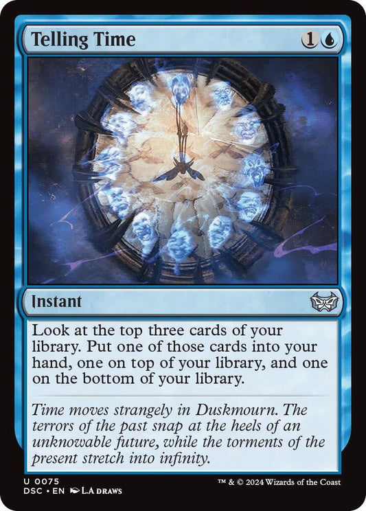 Telling Time [Commander: Duskmourn: House of Horror] 75
