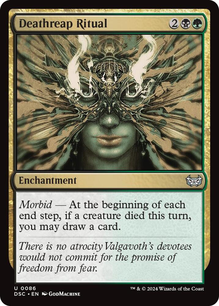 Deathreap Ritual [Commander: Duskmourn: House of Horror] 86